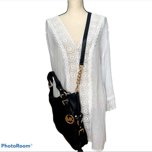 Michael Kors Handbags - XL MICHAEL KORS PEBBLE GRAIN LEATHER HANDBAG | Preloved gently used